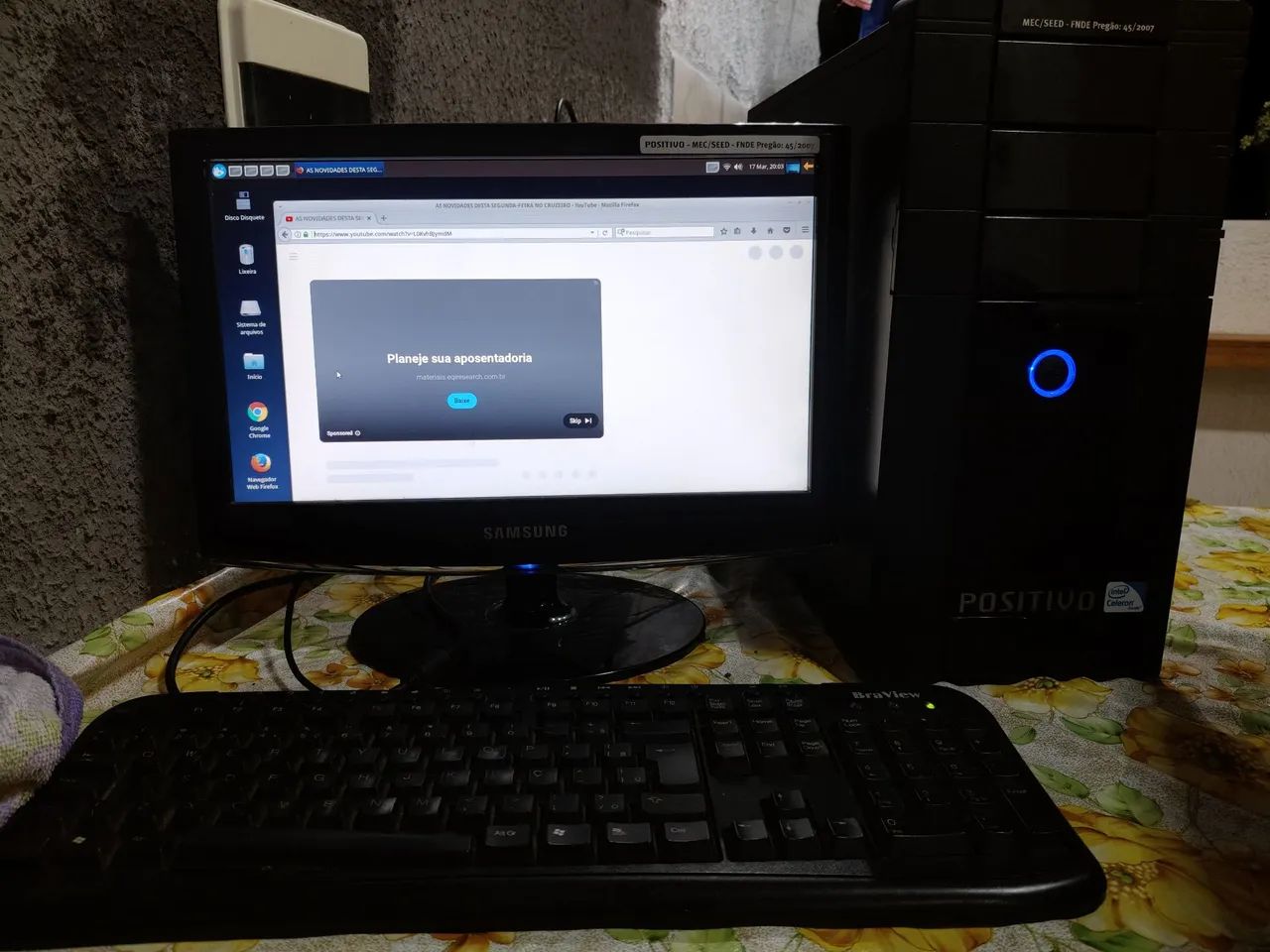 Computador completo com impressora só 1000 reais chama no whatsapp *