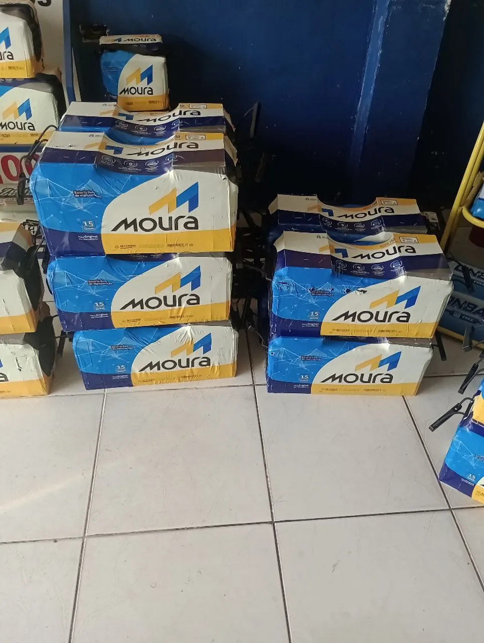 Baterias Moura 150 amperes a base de troca