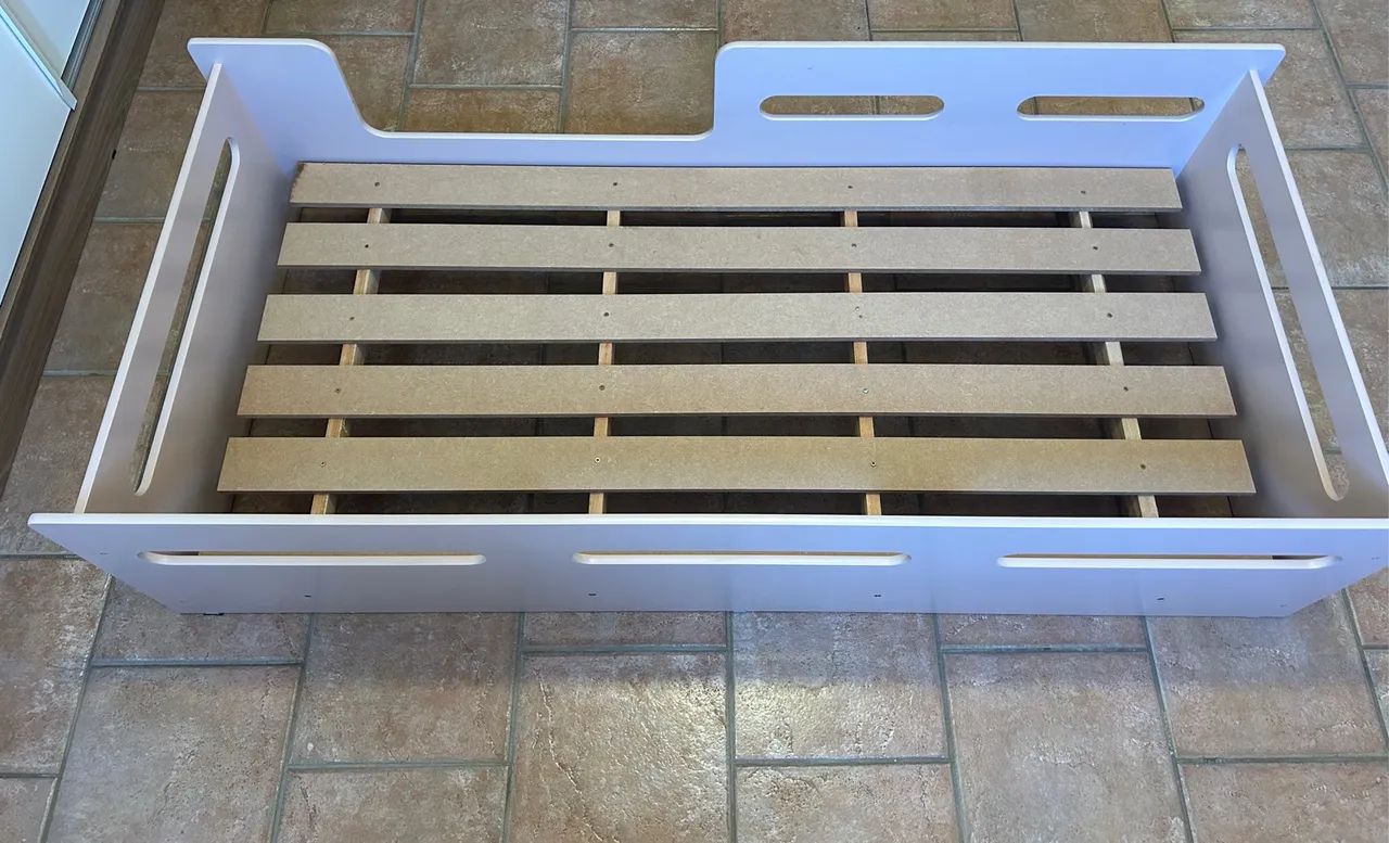 Mini Cama Montessoriana Infantil de Madeira (COM COLCHÃO SIMPLES) - Foto 4