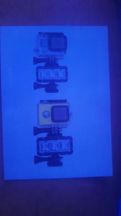 Iluminação LED para Câmera GoPro - 3 Lâmpadas - Novo - Foto 6
