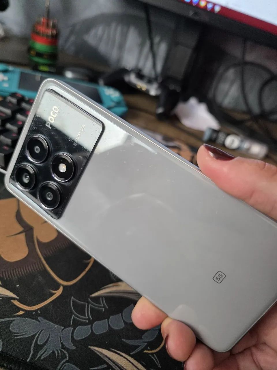 Celular Poco X6 Pró -512 GB/ 12GB memória com caixa - Foto 5