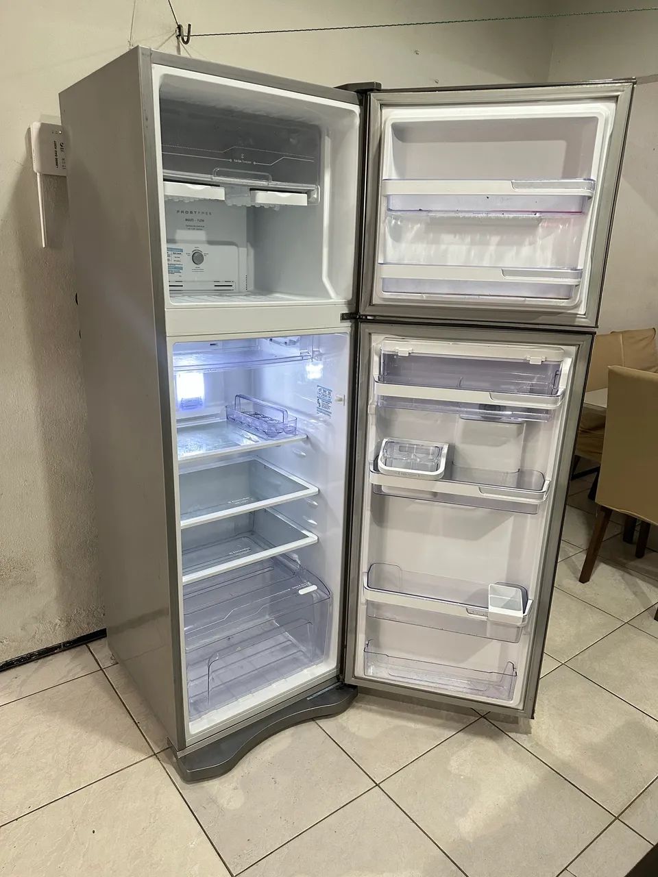 Geladeira Electrolux inox  - Foto 4