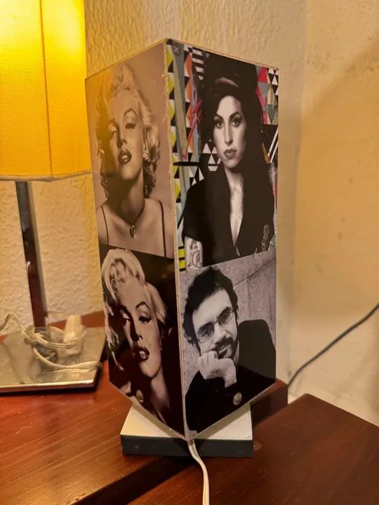 Abajur . Luminária de Mesa Marilyn Monroe - Foto 3