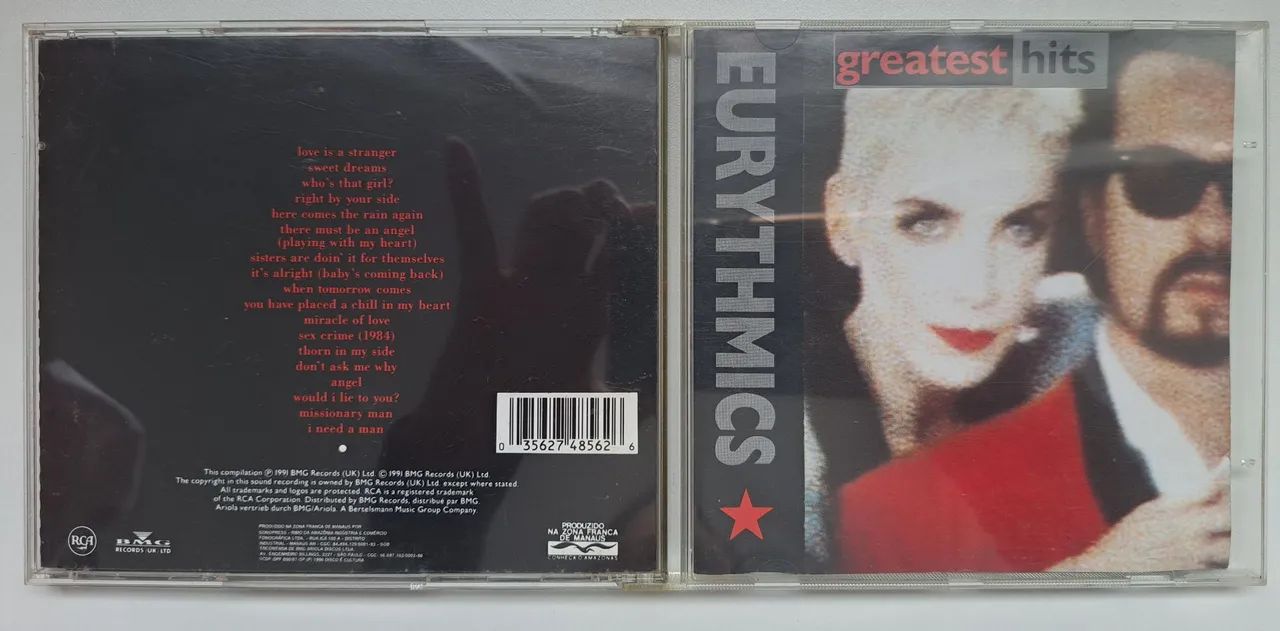 CD Eurythmics Greatest hits64288033120130121