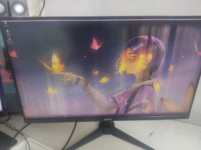 Monitor 24 polegadas com defeito 