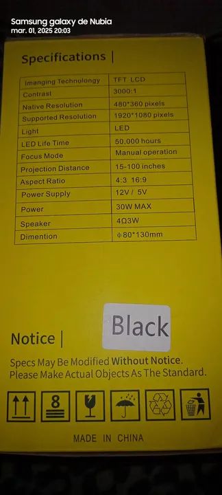 Projetor Portátil  - Foto 2