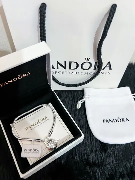 Pulseira Pandora cadeado  - Foto 6