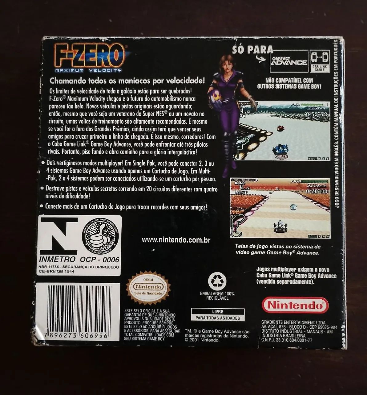 F-Zero: Maximum Velocity (GBA) - Original - Foto 4
