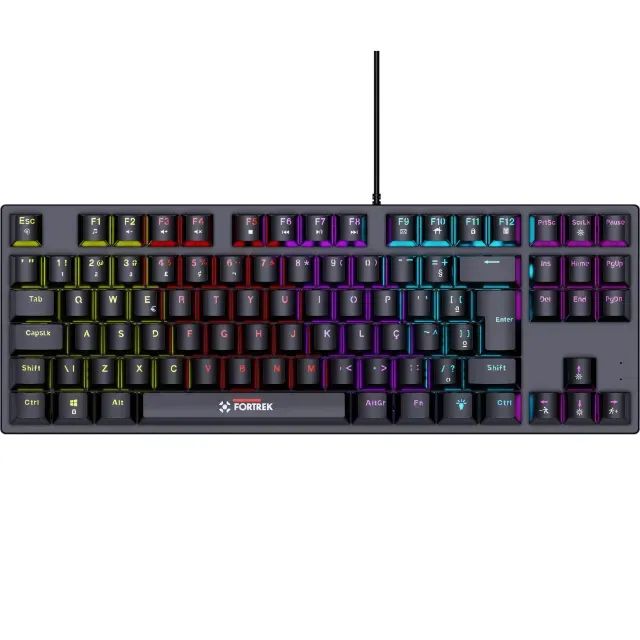 Teclado Mecânico 80% Fortrek Gravity 80 TKL Switch Red - WZetta
