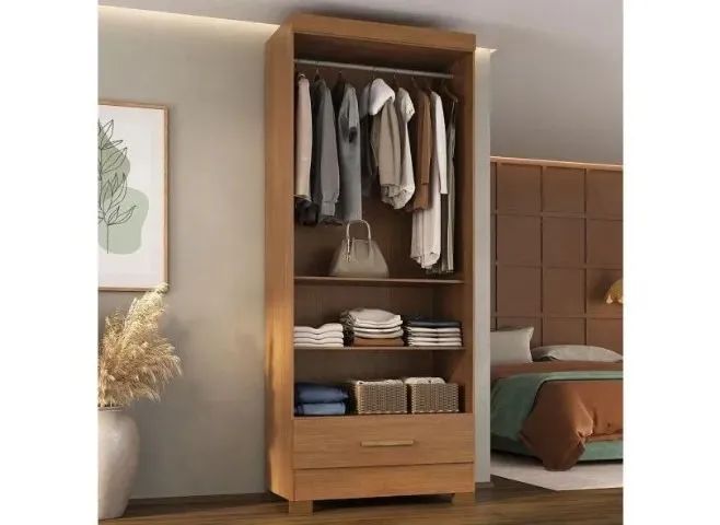 Armário Multiuso Versatile Rodial Cinamomo - Entrega Rápida! 