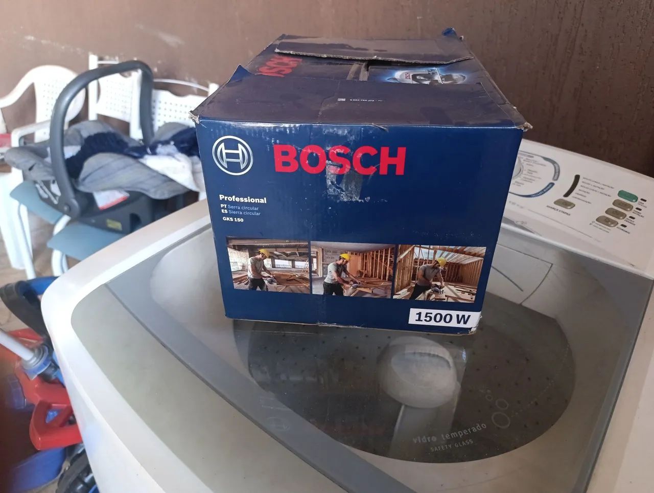 Serra Circular Bosch GKS 150 - 1500W - Foto 3