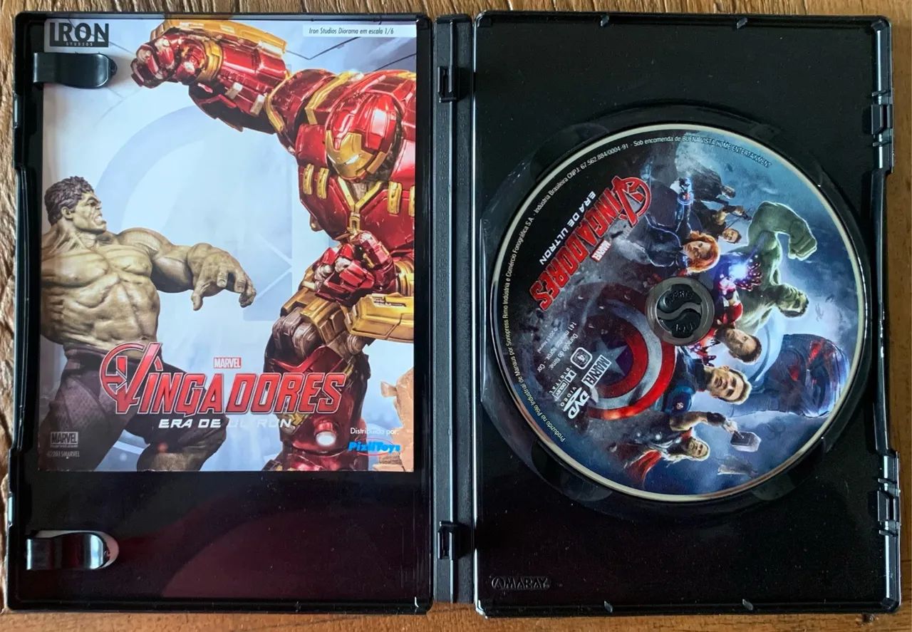DVD VINGADORES - A ERA DE ULTRON - Foto 3