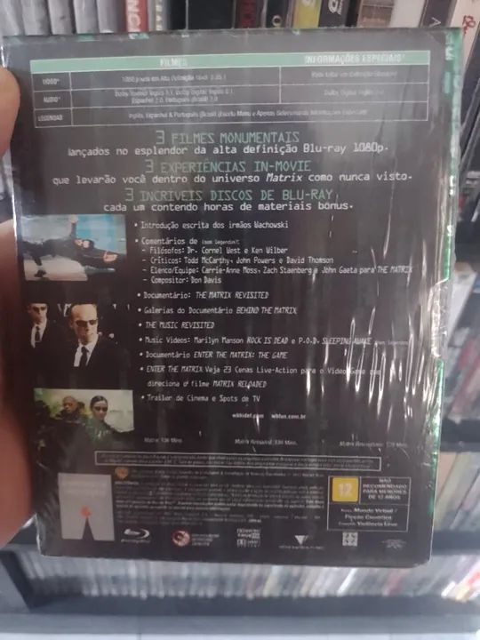 Coleção Trilogia Matrix Blu-Ray - Foto 2