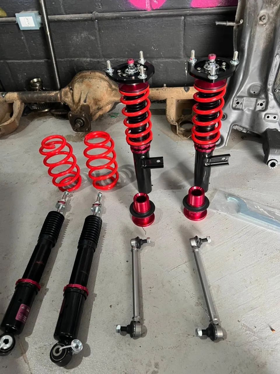 Suspensão coillover air lux 