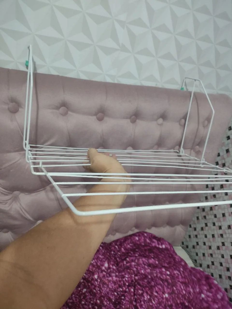 Varal de roupa para colocar no boxe ou janela 64520809239425122