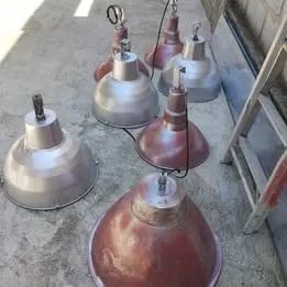 luminária industrial de alumínio 