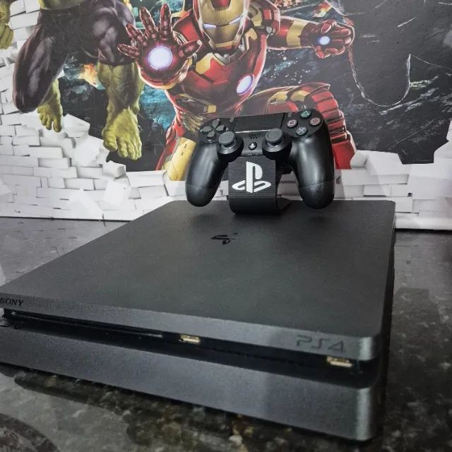 PS4 Slim, Garantia, Aceito usado de entrada, aceitamos Cartão ate 18x - Foto 4