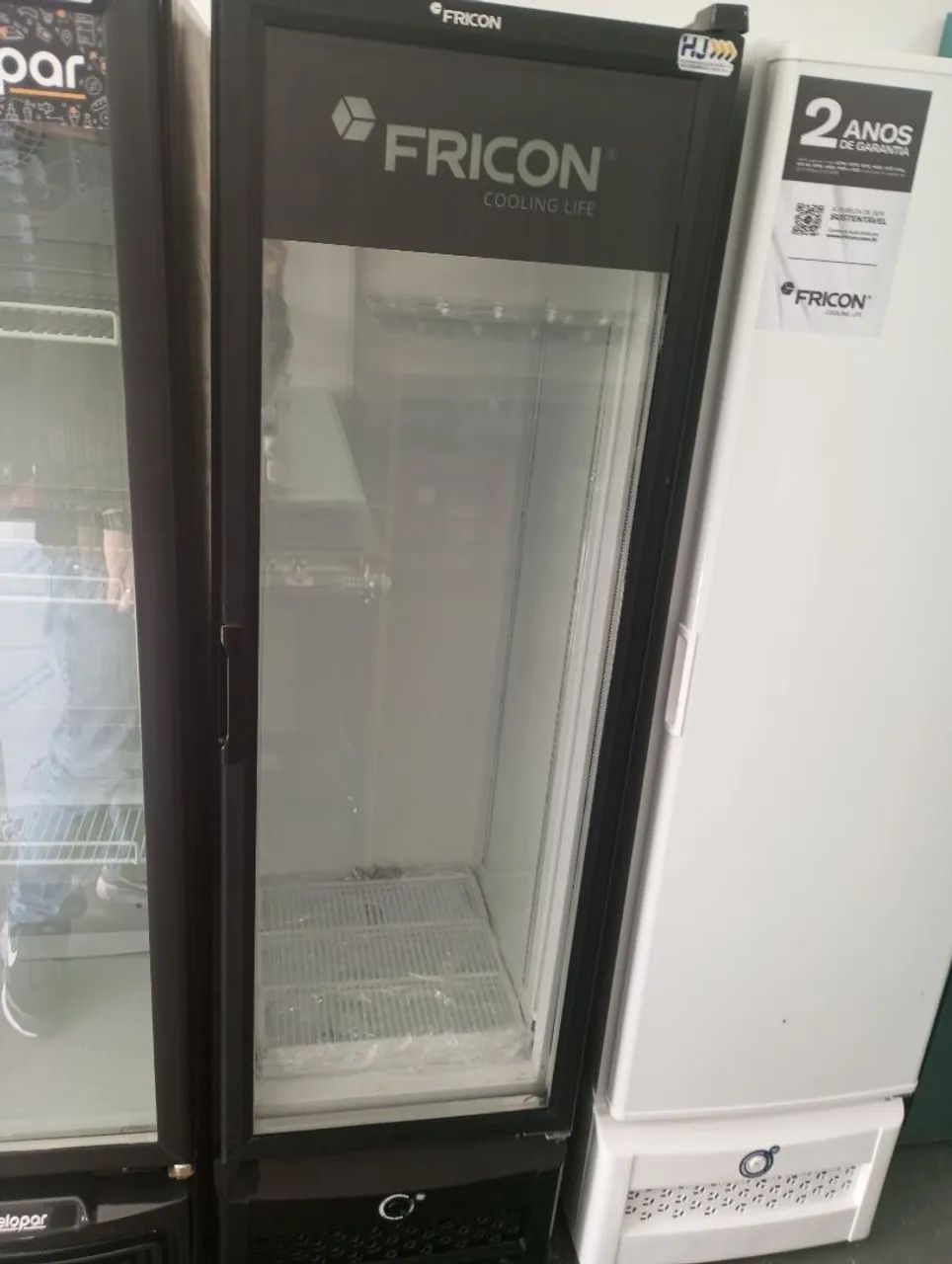 NZ. Freezer expositor vertical 284 litros FRICON 