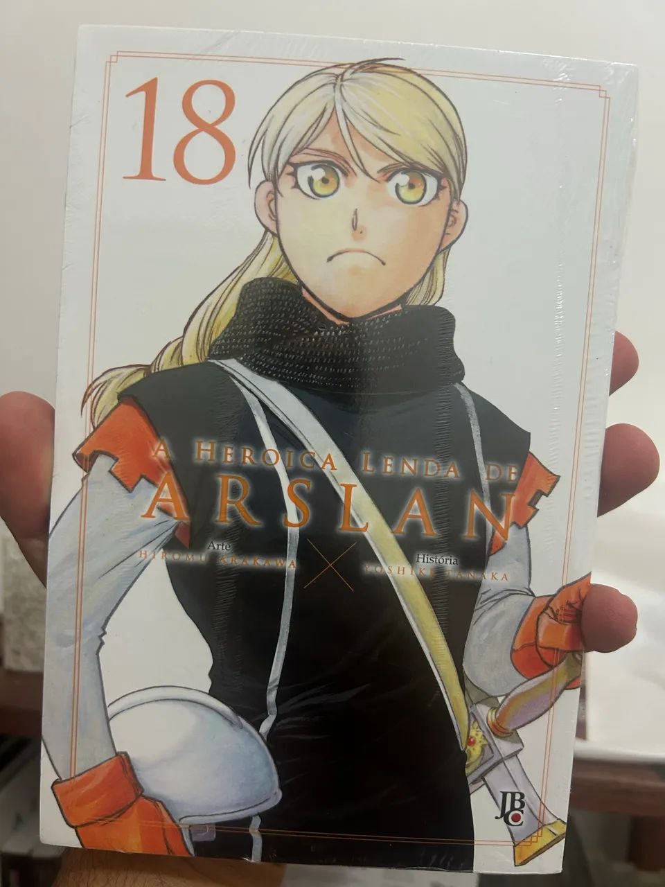 a heroica lenda de arslan coleção 1 ao 18 - Livros e revistas