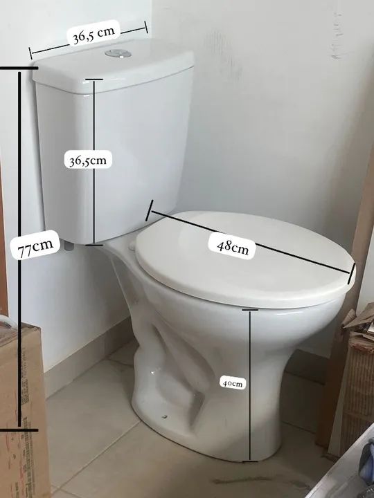 Vaso Sanitário Completo - Excelente Estado - Foto 6