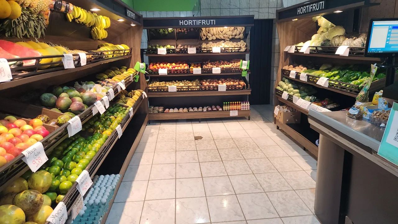 Gôndolas de mercado
