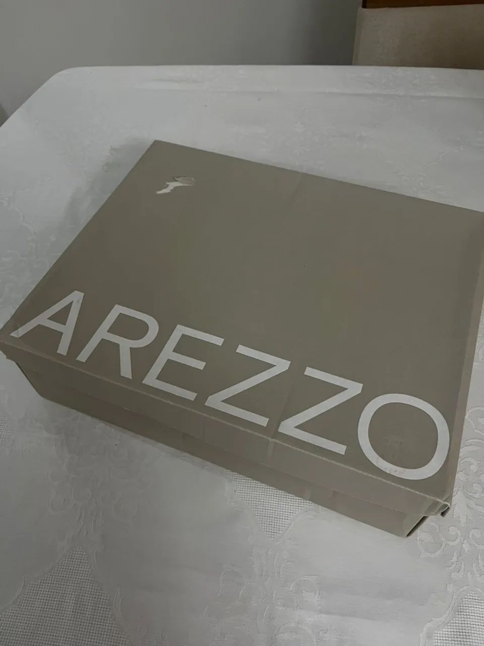 Bota meia pata marrom arezzo  - Foto 2