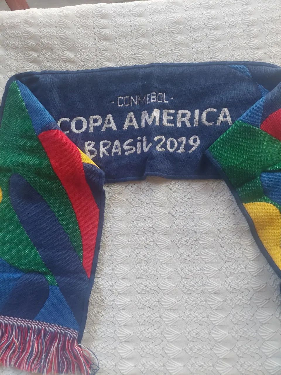 Cachecol Copa América Brasil 2019 - Brasil  Campeão  !