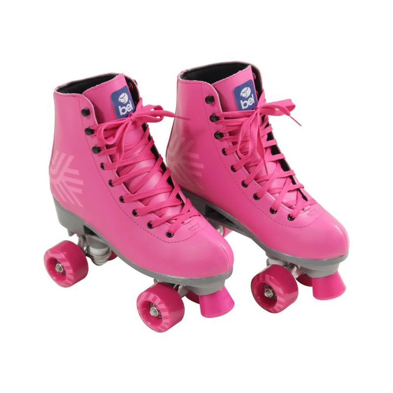 Patins Quad Retrô Rosa Bel (PRONTA ENTREGA)