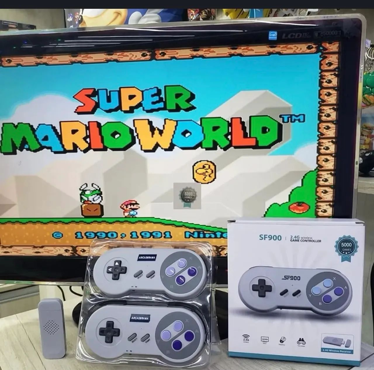 Console SF900 com +5000 jogos!