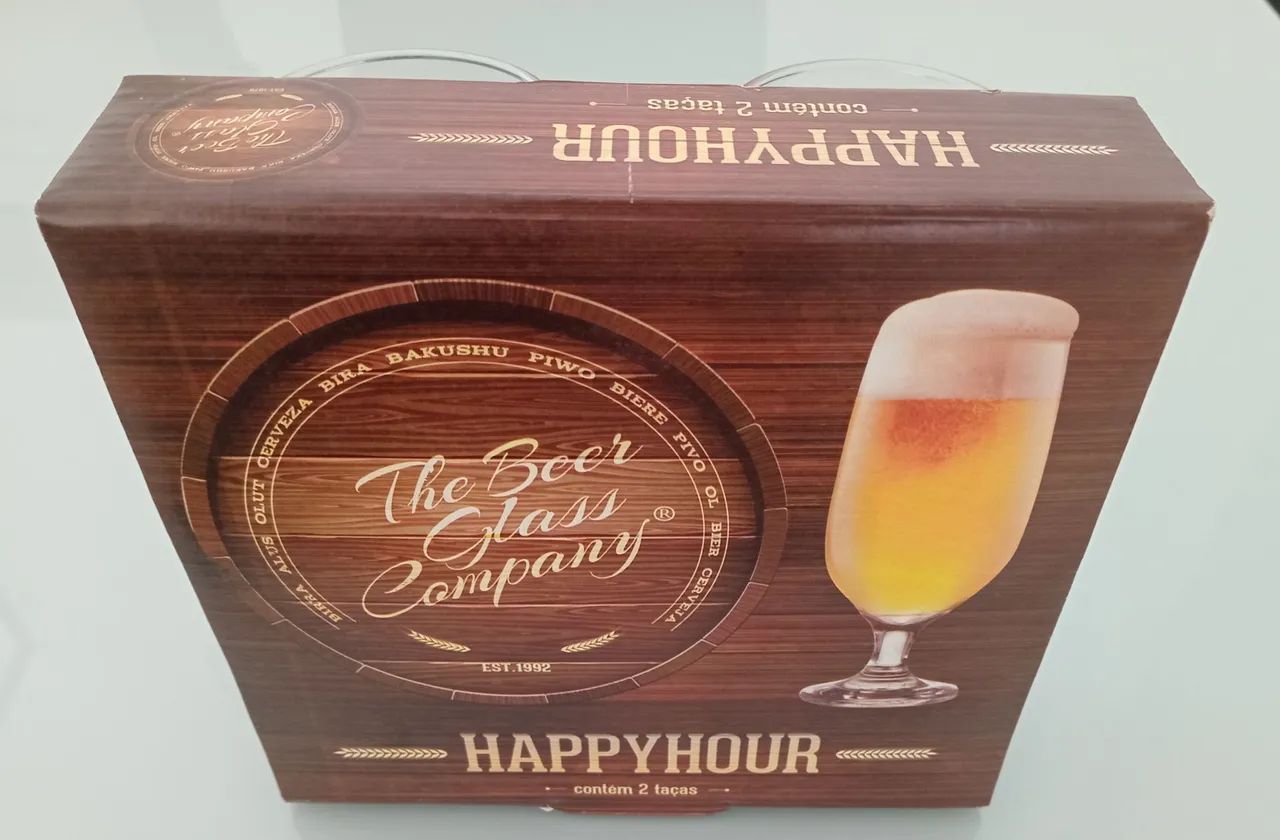2 Taças Ruvolo Happy Hour Para Cerveja - Foto 3