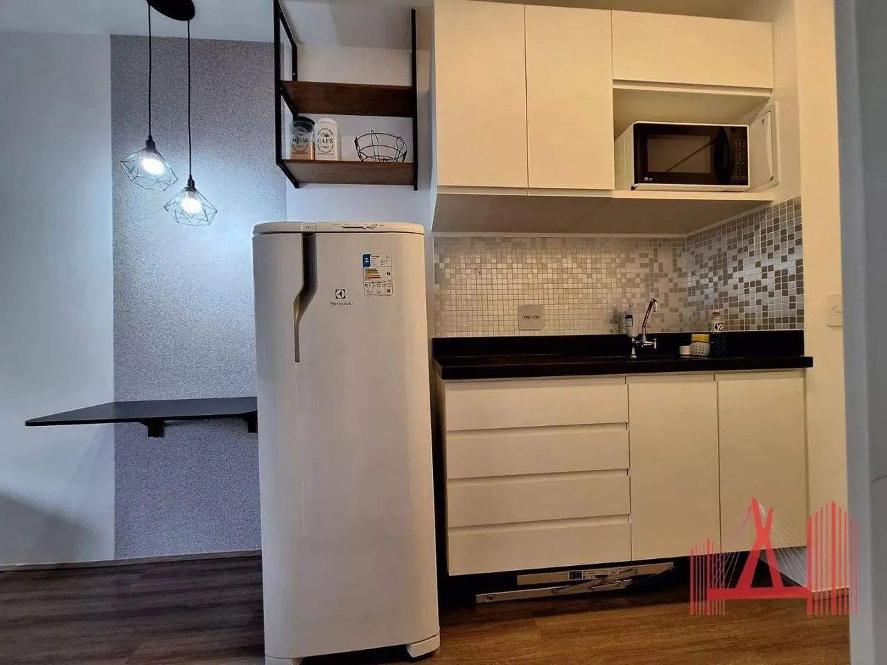 Apartamento Stúdio MOBILIADO para locação com 1 dormitório, com 23 m² - Belém - Foto 4