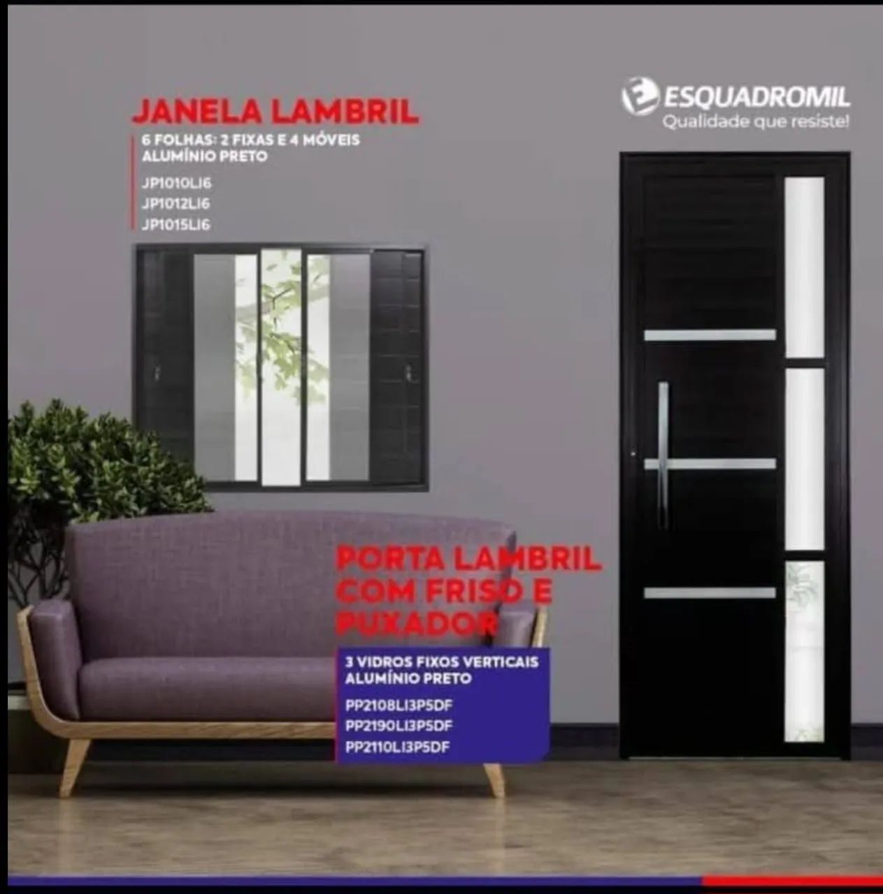 Porta de alumínio, porta de madeira; para quarto, janela, basculante e muito mais! - Foto 4