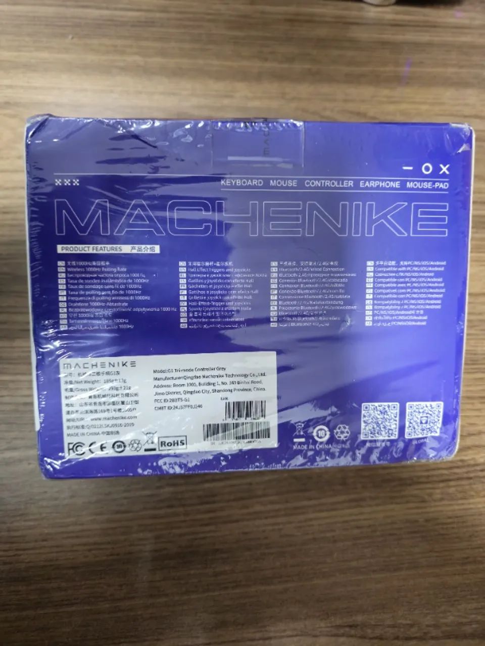 [Novo/Lacrado] - Controle Machenike G1 (Preto) / 1KHz Polling Rate / Hall Effect Trigger - Foto 4