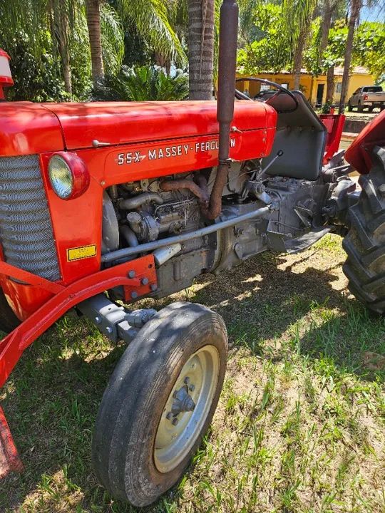 Vendo Trator com carretinha Massey-Ferguson 55X Ano 75 - Foto 4