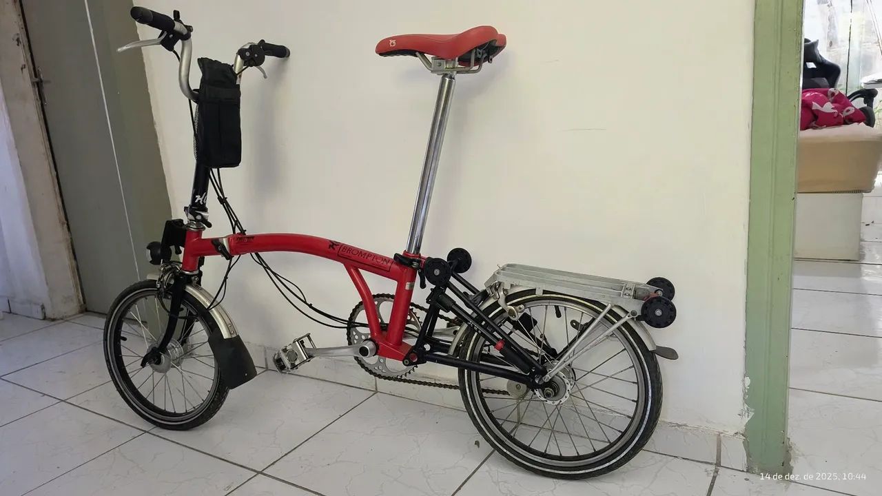 Bicicleta dobrável Brompton m3l 2009 - Ciclismo - Santo Amaro