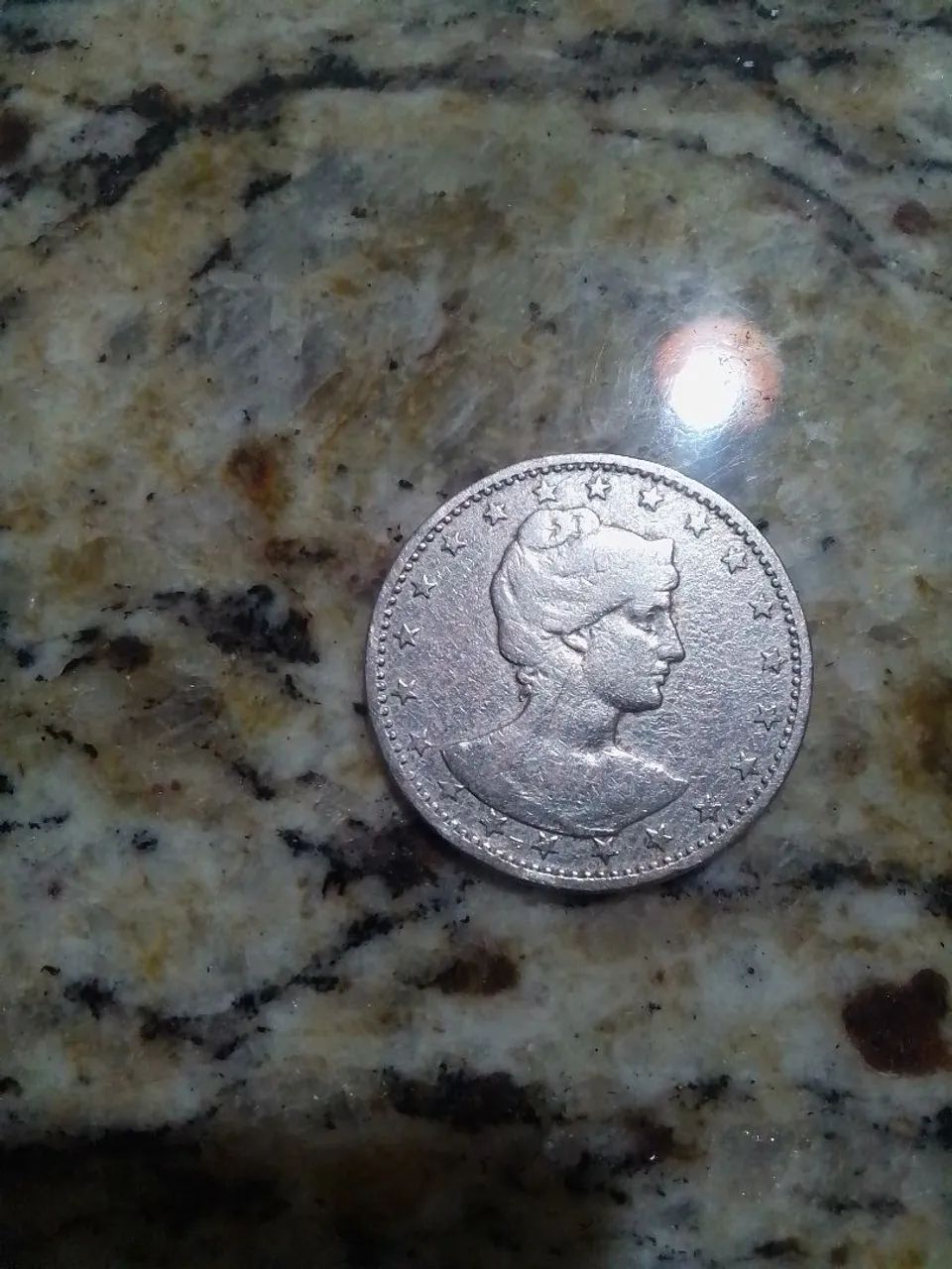 Moeda 400 Réis - República dos Estados Unidos do Brasil - Foto 3