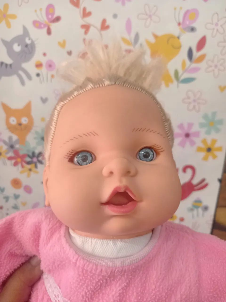 Boneca de pano para bebê - R$40,00 - Foto 2