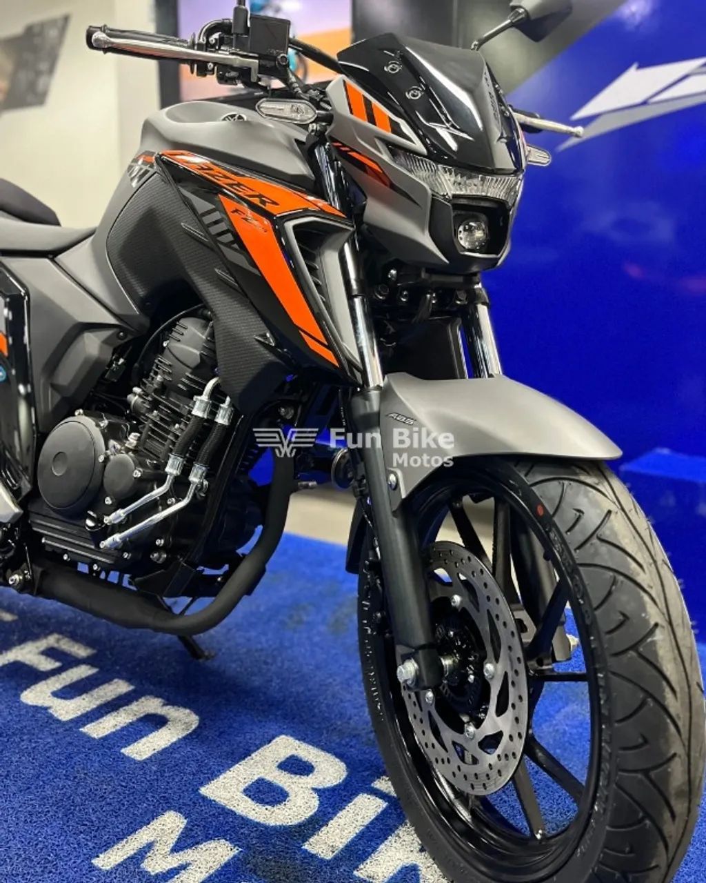 NOVA FZ25 ABS CONNECTED 25/25 0KM - CINZA FOSCA - PRONTA ENTREGA - PAGOU,LEVOU - MENOR $ ! - Foto 3
