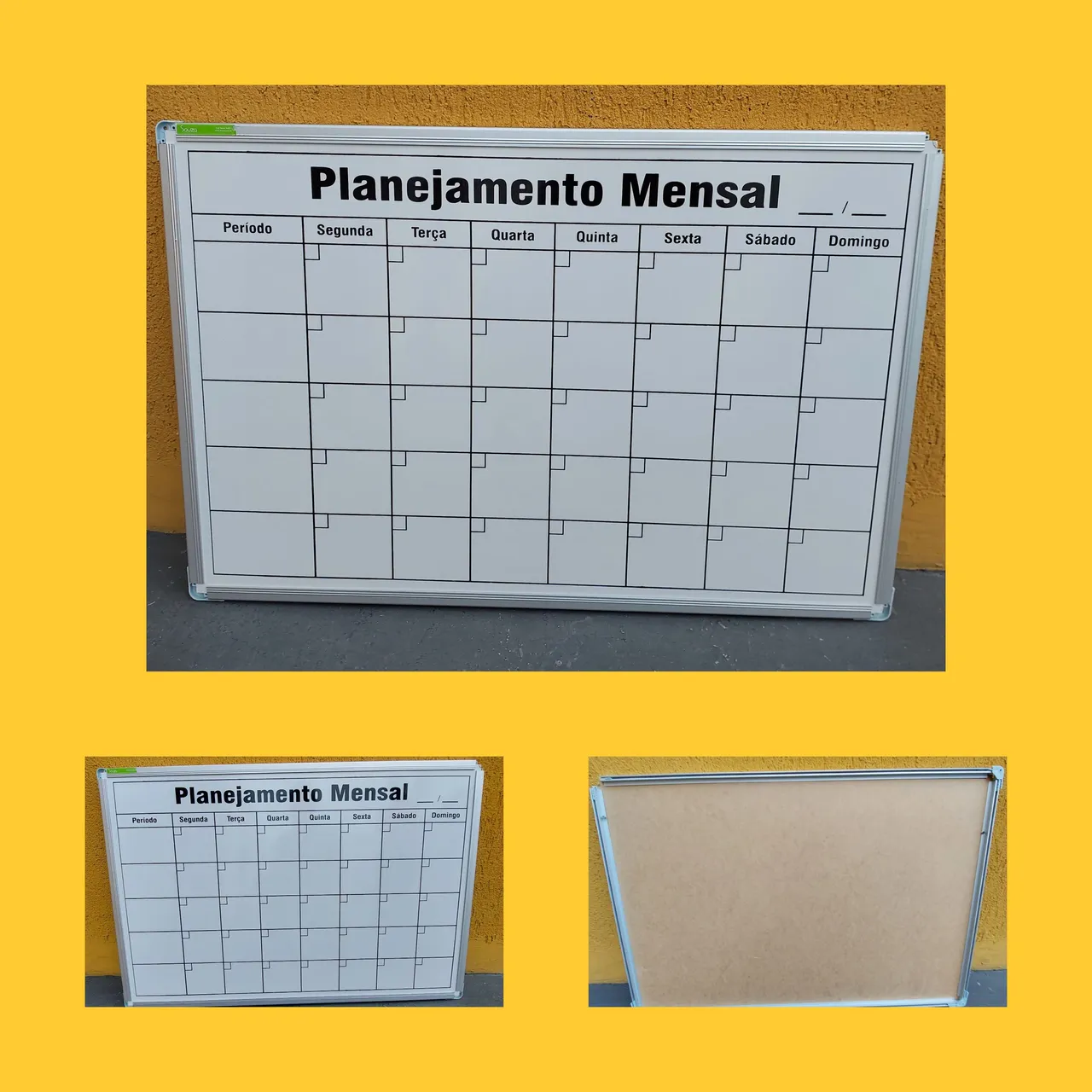 Quadro Planejamento Mensal p/ Escritório