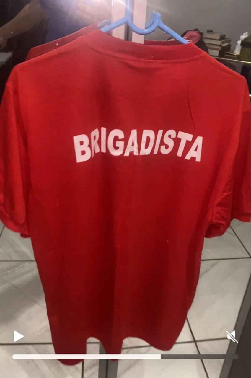 Camiseta Brigadista Vermelha - Foto 2