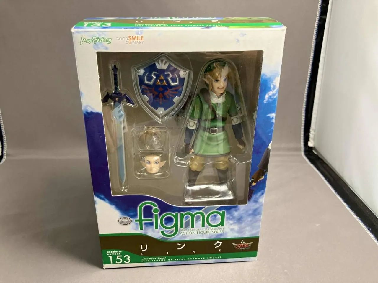 Link Skyward Sword Figma 153 - Original Good Smile (Importado Japão).