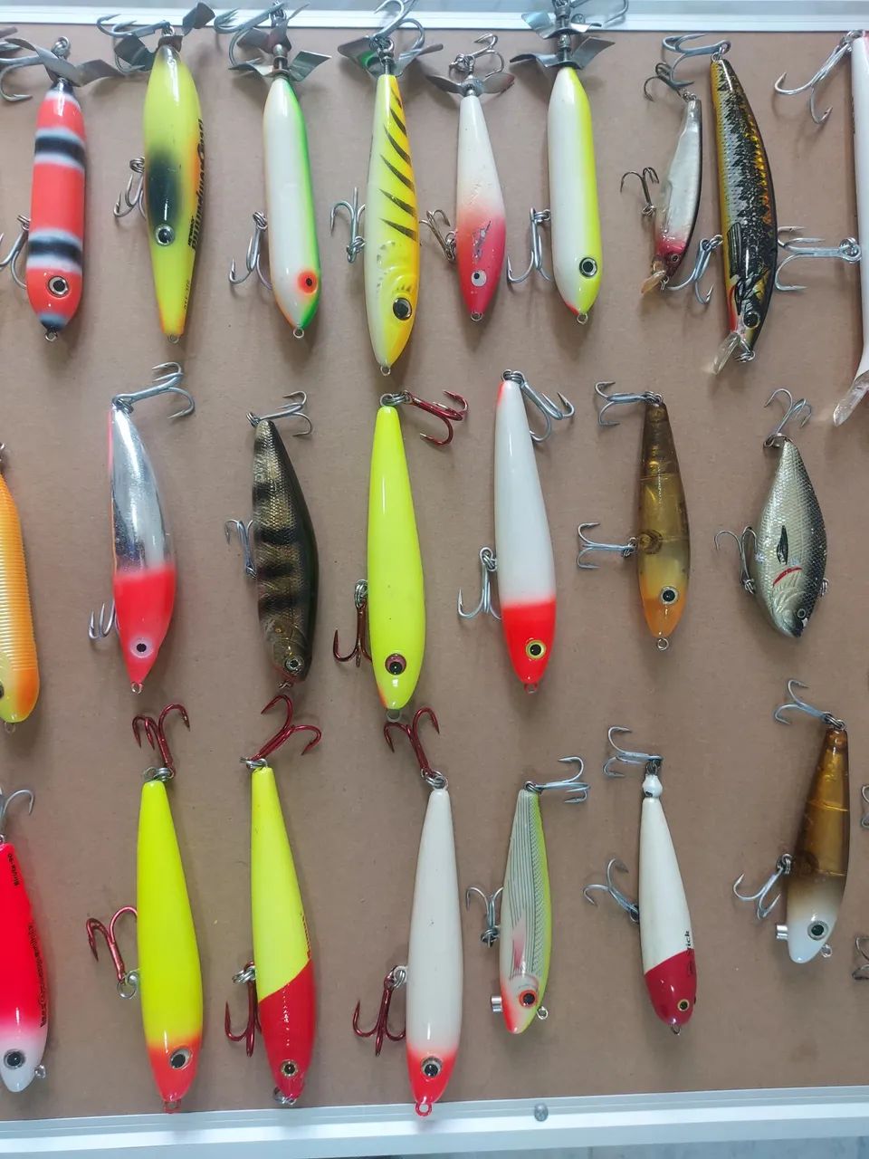 Iscas artificiais para pesca