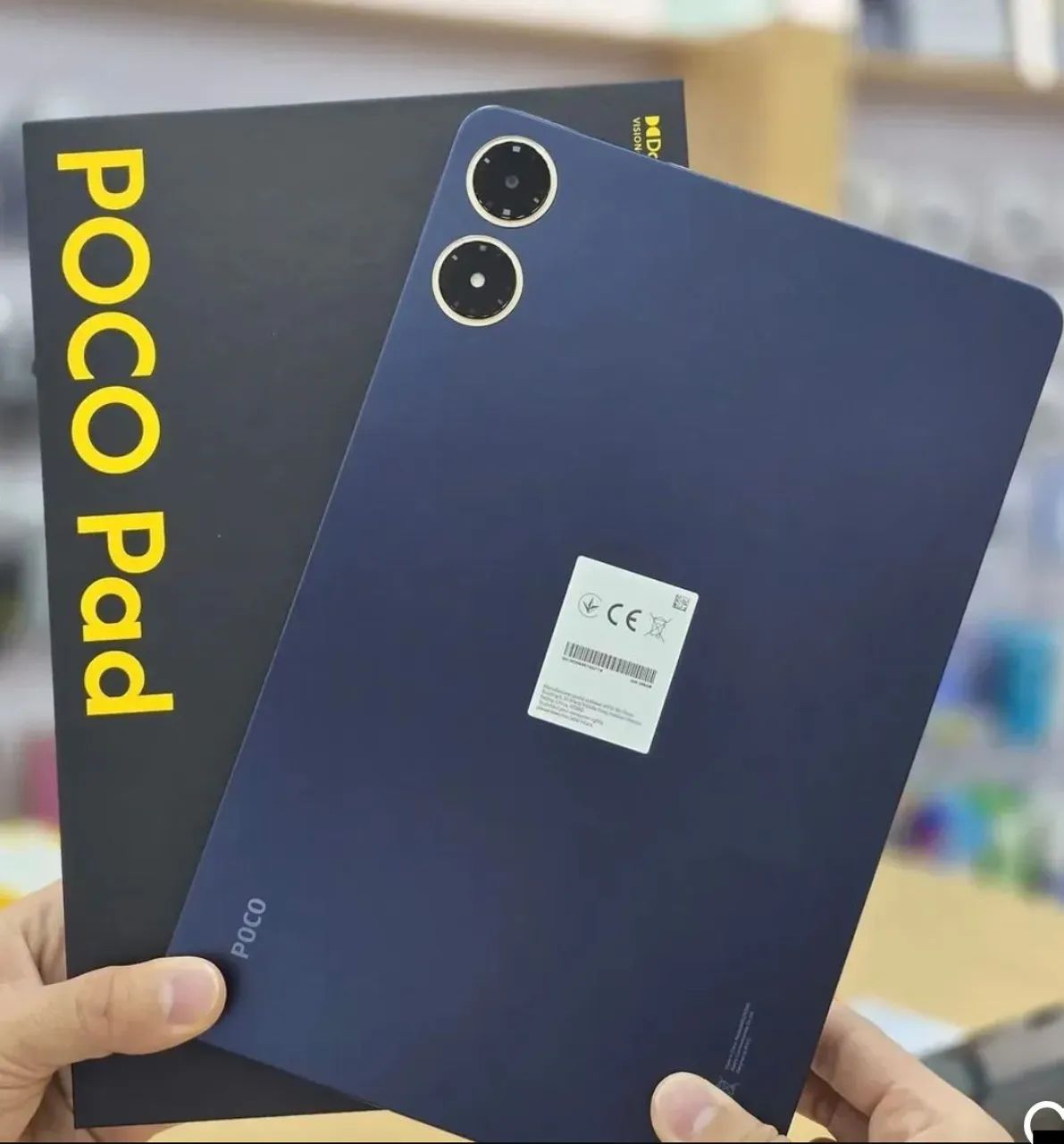 Xiaomi Poco Pad 256/8 Tela 12.1" - Novo lacrado Original com Garantia*