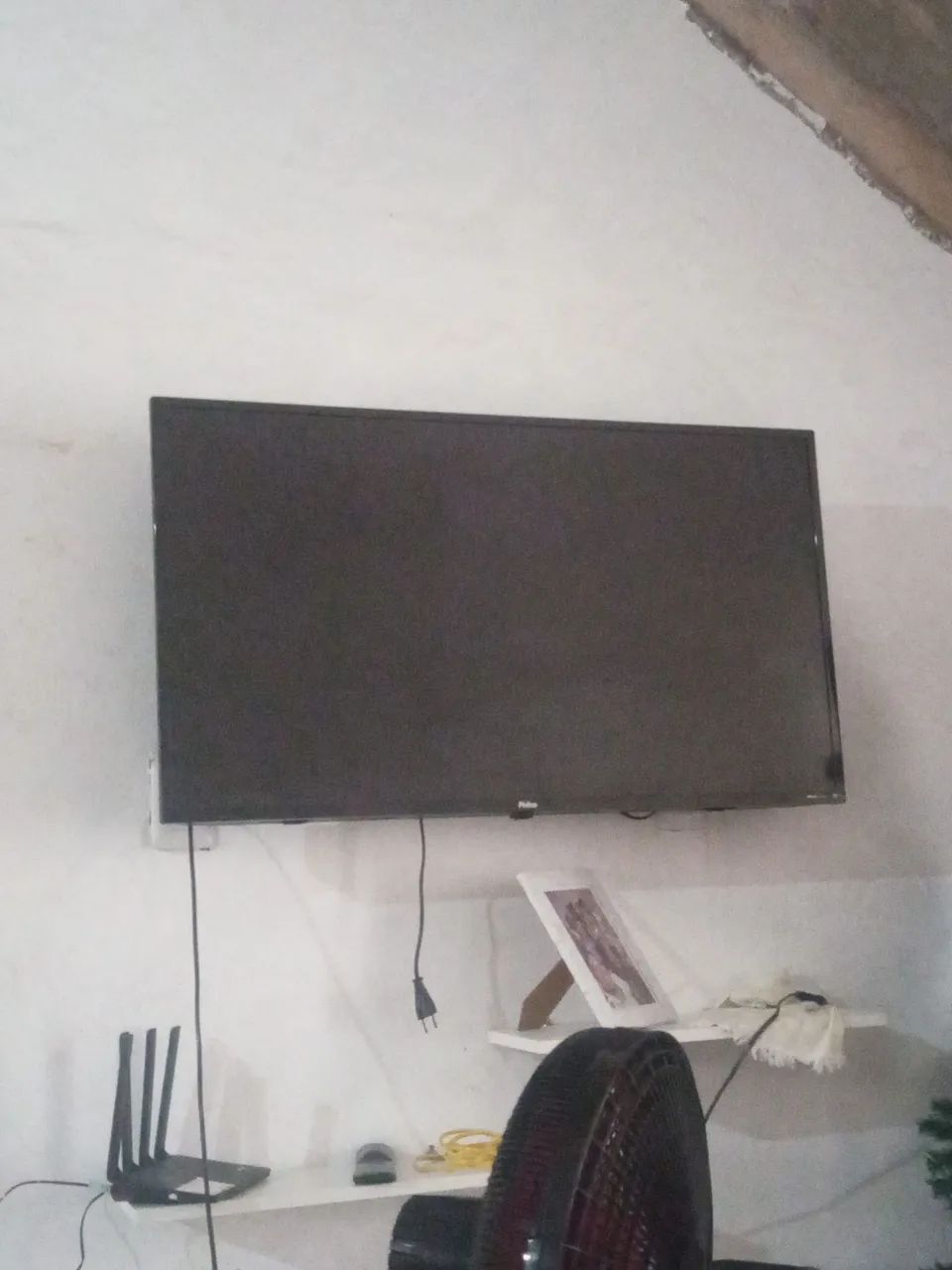 Televisão com defeito