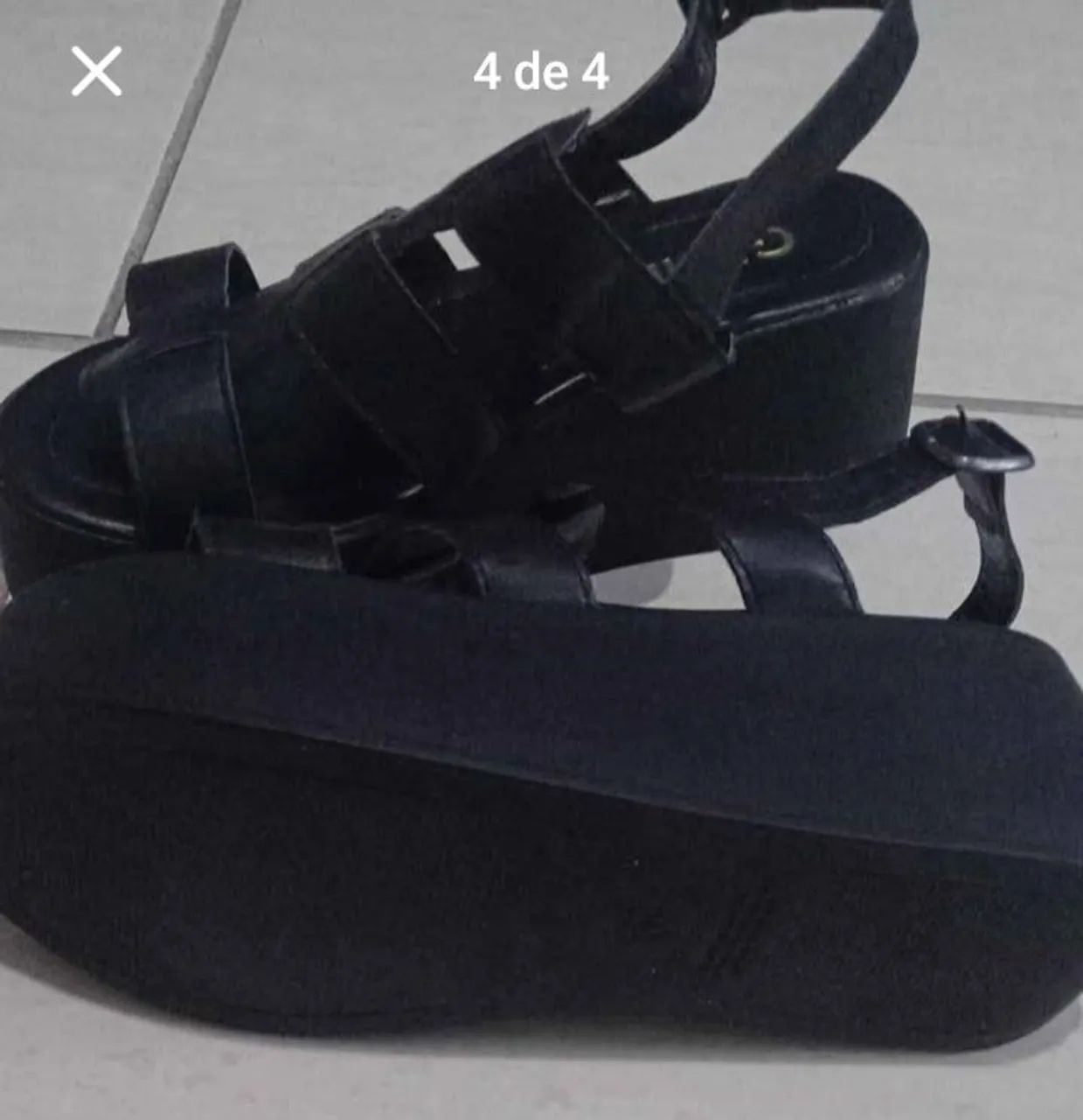 Sandalia  plataforma  - Foto 4