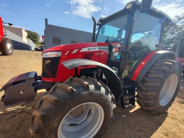 Trator Massey Ferguson - MF 5710. 199 Horas. Fabricação 2024