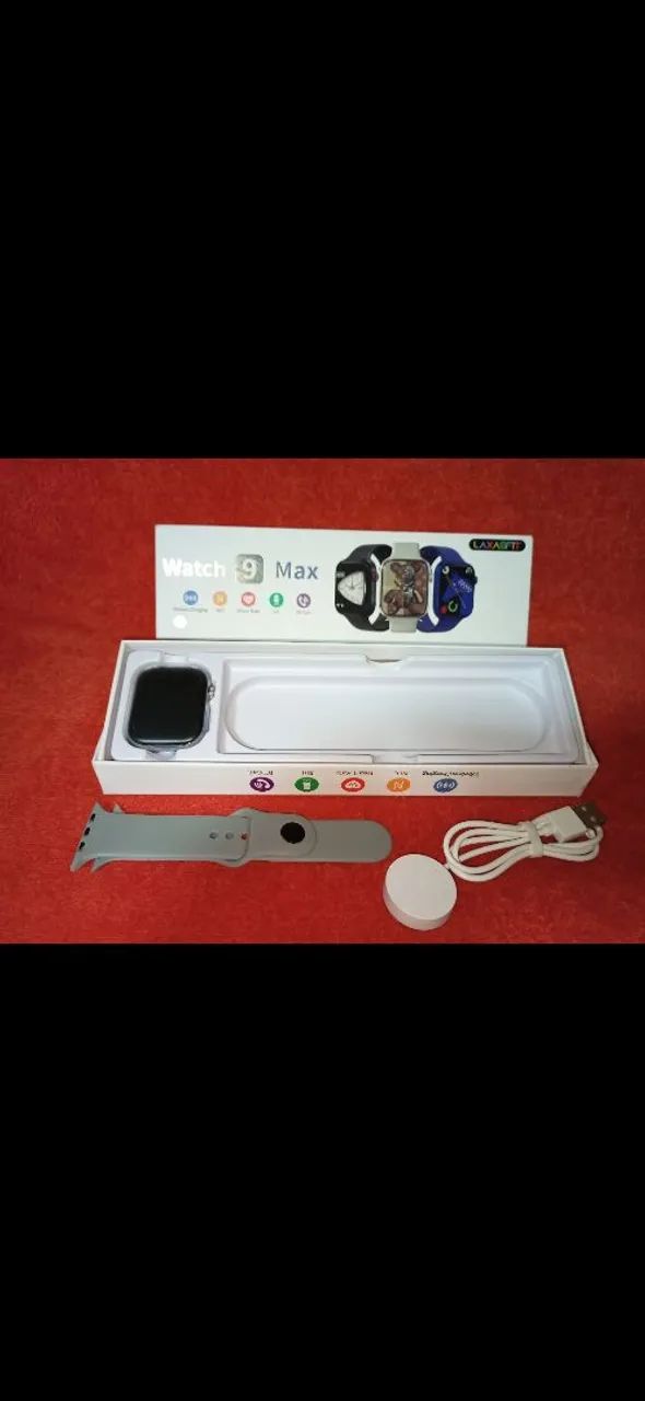 Smartwatch Watch 9 Max - Bluetooth, NFC e Monitor de Frequência - Foto 3