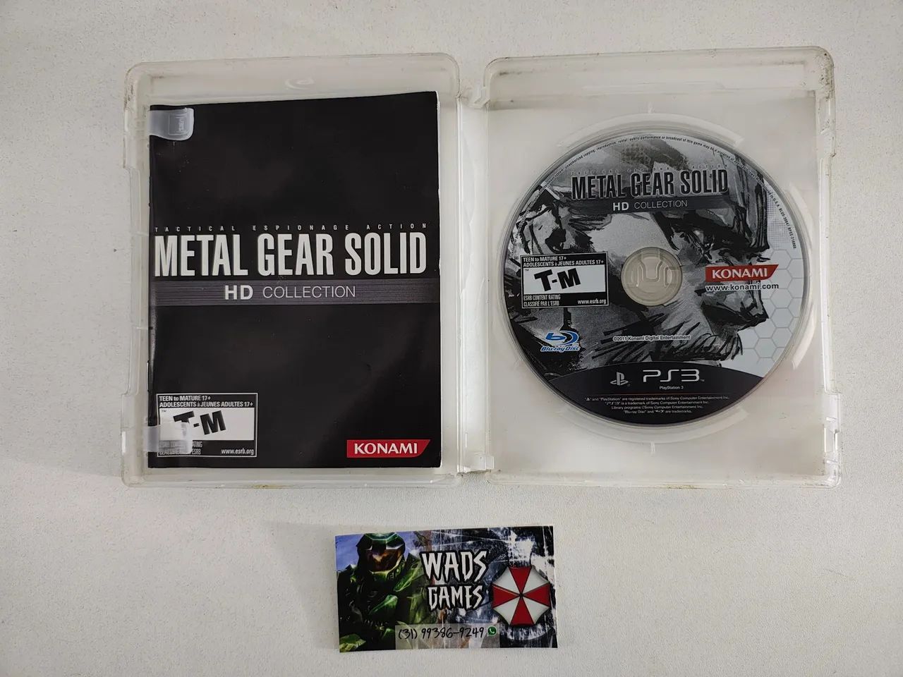 Jogo Metal Gear Solid HD Collection - PS3 - Foto 2