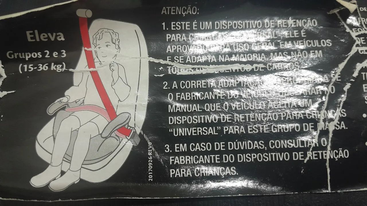 Assento infantil de elevação para carro - Foto 2