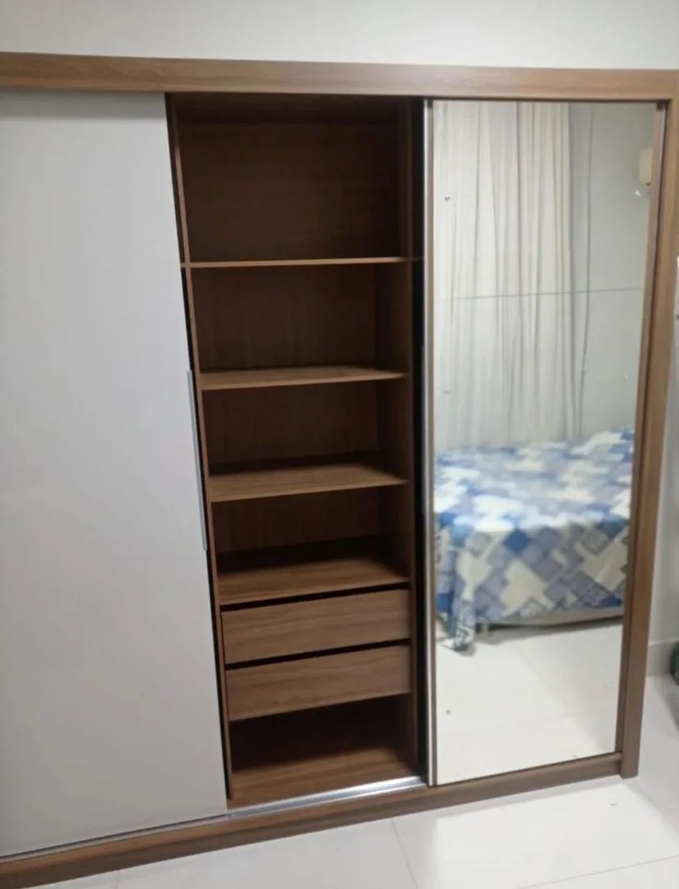 Guarda-Roupa vero 3 Portas com Espelho - Foto 3